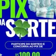 Avatar de SORTEIO PIX DE R$100,00!